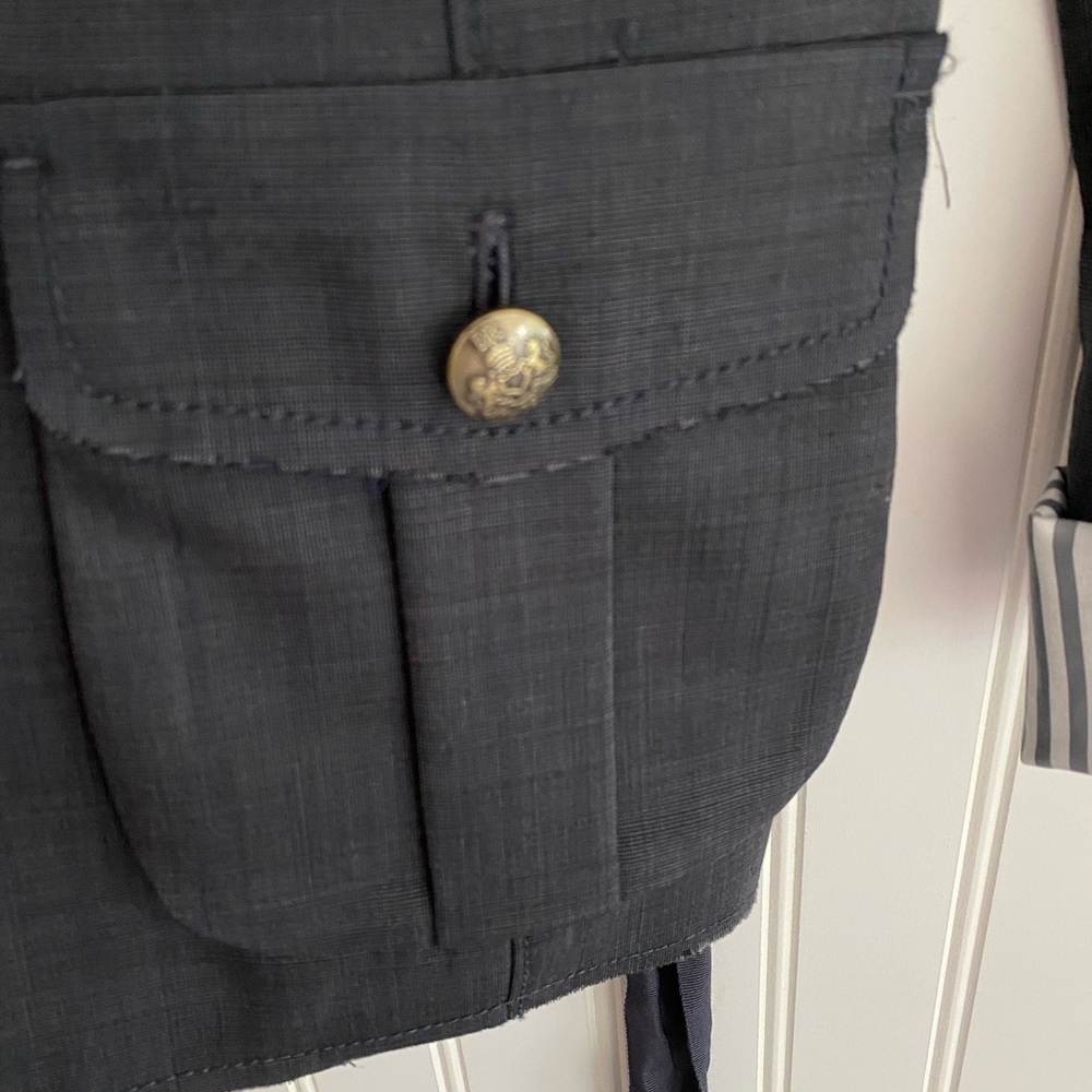 Banana Republic navy jacket SIZE 8 - Picture 8 of 10